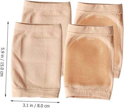 6pairs Heel Protector Socks for Moisturizing and Cushioning of Heel Covers for Ankle Support Washable Open Toe Compression Sleeves and Foot in Saudi Arabia