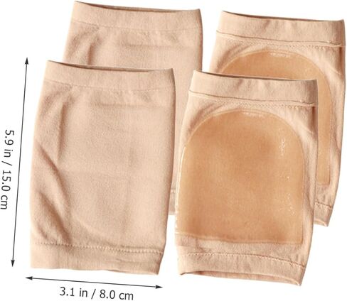 6pairs Heel Protector Socks for Moisturizing and Cushioning of Heel Covers for Ankle Support Washable Open Toe Compression Sleeves and Foot in Saudi Arabia
