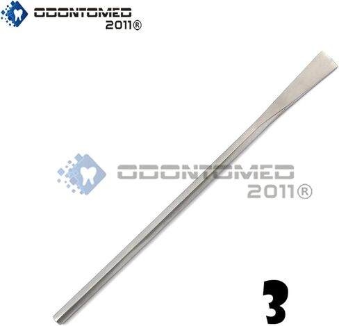 Odontomed2011 3 PCS Sheehan Osteotome Straight 10mm Hexagon Handle in Saudi Arabia