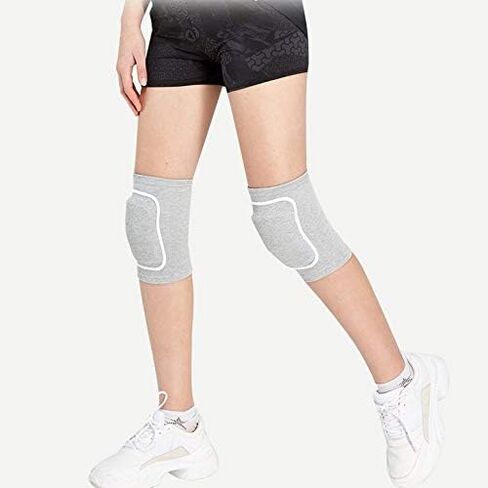 1 Pair Knee Pad Knee Support Breathable Knee Sleeve Brace Protector Guard For Running Dancing Gym Workout Sports(black-JoJo's Bizarre Adventure1) in Saudi Arabia