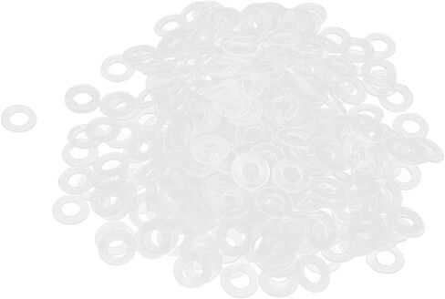M6-M28.4 حلقة ختم غسالة مسطحة من البلاستيك ، مقاومة جيدة للارتداء (28.4 * 33.5 * 0.8 (50pcs)) in Saudi Arabia
