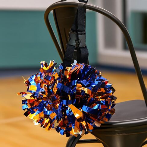 2 Pack Pom Pom Holder for Cheerleaders – Adjustable Backpack Strap Accessory for Cheer Poms - Cheerleading Pom Holder Cheer Gear for Cheer Teams in Saudi Arabia