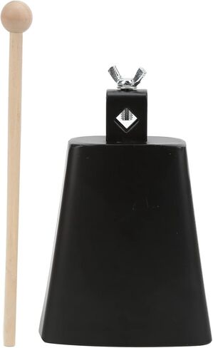 مجموعة أسطوانة معدنية Cowbell 4 5 Cymbal Professional Cymussion مع عصا للموسيقي (5 بوصات) in Kuwait