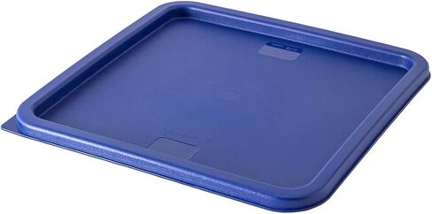 Restaurantware-LID ONLY: Met Lux Food Storage Container Lid Pack of 1 Square Marinating Container Cover - Container Sold Separately, With Date Indicator, Blue Plastic, Dishwashable, Freezable in Saudi Arabia