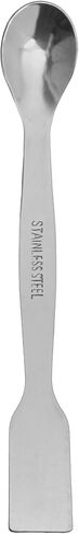 مجارف Eisco 6pk مع ملعقة ، 5.9 " - الفولاذ المقاوم للصدأ ، مصقول - نهاية مسطحة واحدة ، نهاية ملعقة واحدة in Saudi Arabia