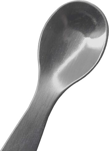 مجارف Eisco 6pk مع ملعقة ، 5.9 " - الفولاذ المقاوم للصدأ ، مصقول - نهاية مسطحة واحدة ، نهاية ملعقة واحدة in Saudi Arabia