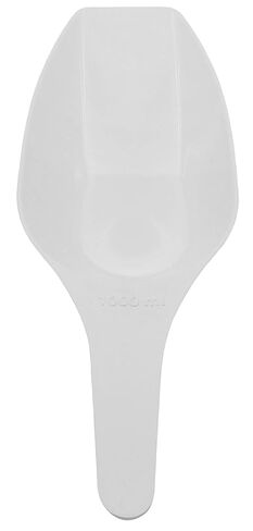 EISCO 6PK Scoops, 1000ml (33.8oz) - Polypropylene Plastic - Flat Bottom - Excellent for Measuring & Weighing - Autoclavable in Saudi Arabia