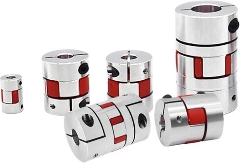 Aluminum Stepper Motor Connector Coupler D95L126 Flexible Shaft CNC 18/20/22/24/25/28/30/32/35/38/40/45/48/50/55mm(20x25mm) in Saudi Arabia