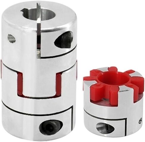 Aluminum Stepper Motor Connector Coupler D95L126 Flexible Shaft CNC 18/20/22/24/25/28/30/32/35/38/40/45/48/50/55mm(20x25mm) in Saudi Arabia