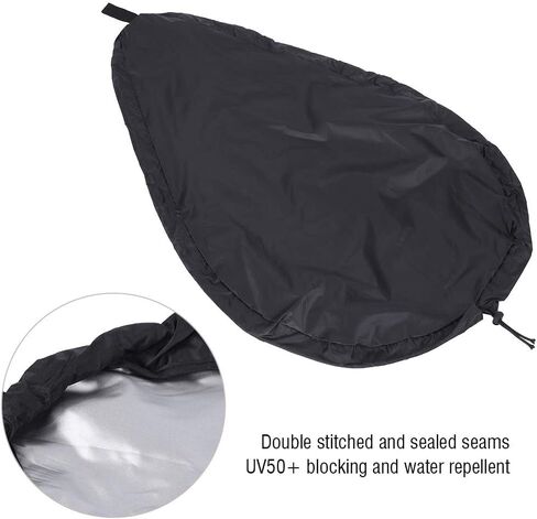 Cockpit Cover, Fit Blocking Kayak Canoe Cockpit Cover Protector Black(XL) in Saudi Arabia