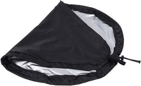 Cockpit Cover, Fit Blocking Kayak Canoe Cockpit Cover Protector Black(XL) in Saudi Arabia