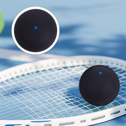4pcs Squash Balls,Professional high Elasticity Rubber Squash Ball or Beginners and Kids Competition Training in Kuwait