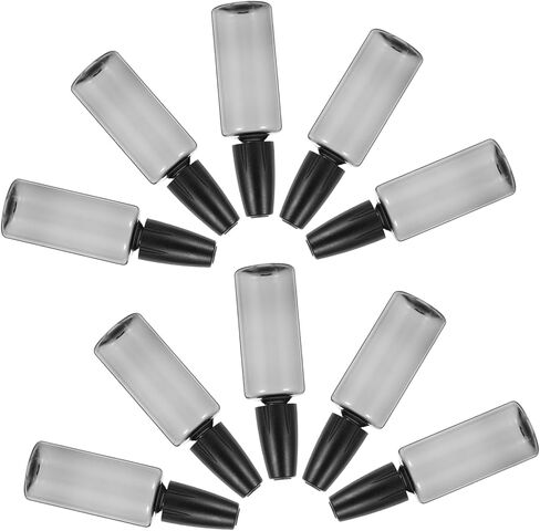 Homoyoyo 10pcs طرف جيد قطرات قطرة بلاستيكية دقة قضيب الإبرة الدقيقة لغراء الزيت والتوصل السائل لمشاريع زيت الآلات والحرفية in Saudi Arabia