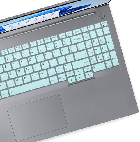 2 PCS Keyboard Cover for 2025-2023 Lenovo ThinkBook 16 G6 G7 G7+ G8 & ThinkBook 16p G4 G5 G6 16" Laptop Keyboard Skin(Not fit ThinkBook 16 G4 G4+)-Black+Clear in Saudi Arabia