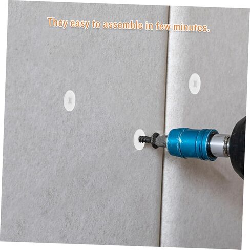PRETYZOOM 20Pcs Plastic Expansion Tubes for Plasterboard Strong and Fixings Easy to Install for Reliable Wall Anchoring for Various Applications in Saudi Arabia