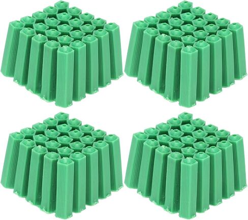 100pcs m6 تمدد أنبوب الجدار البلاستيكي حلبة التثبيت أنبوب التوسع الملحق الأخضر cipeexpansion tubewall المسمار tubeexpansion scurm6 tubem6 in Saudi Arabia