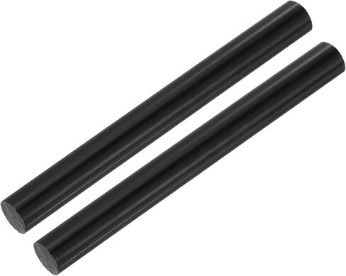 Meccanixity ABS ROD ROD ROD ROLED ROLD SOLD 15 MM × 200 مم أبيض للمواد نموذج DIY ، صنع النماذج المعمارية ، طاولة الرمال DIY ، حزمة 2 in Saudi Arabia