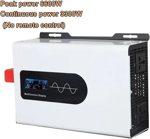 العاكس الذروة 6600W 10000W محول 12V 24V 48V 60V 72V 96V 220V 110V العاكس (6600W عن بعد ، 48V_110V 60Hz) in Saudi Arabia