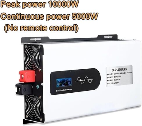 العاكس الذروة 6600W 10000W محول 12V 24V 48V 60V 72V 96V 220V 110V العاكس (10000W عن بُعد ، 24V_120V 60Hz) in Kuwait