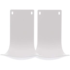 2PCS Wall Mounted Soap Dispenser Drip Tray, Stand, Bracket, Water Tray,Detergent Cup Holder,Prevent Dripping and Spraying (White) in Saudi Arabia