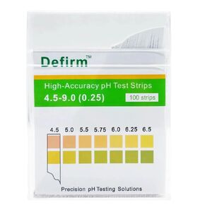 pH Test Strips Paper High Accuracy Universal Wide Range, pH 4.5-9.0 Acid Alkaline Litmus Test Strip Paper, Water Pool Cosmetic School Lab Student Study pH Test in Saudi Arabia