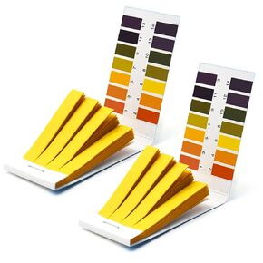 2 Pack pH Test Strips. 160 Strips Universal pH 1-14 Test Paper, for Teaching, Chemical Experiments, Saliva, Urine, Water and Soil pH Monitoring in Saudi Arabia