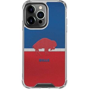 Skinit Clear Phone Case Compatible with iPhone 15 Pro Max - Officially Licensed NFL Buffalo Bills Vintage Design in Saudi Arabia