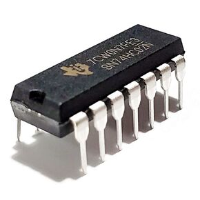 SN74HC02N SN74HC02 74HC02 7402 Quadruple 2-Input Positive-NOR Gates Breadboard-Friendly IC DIP-14 (Pack of 5) in Kuwait