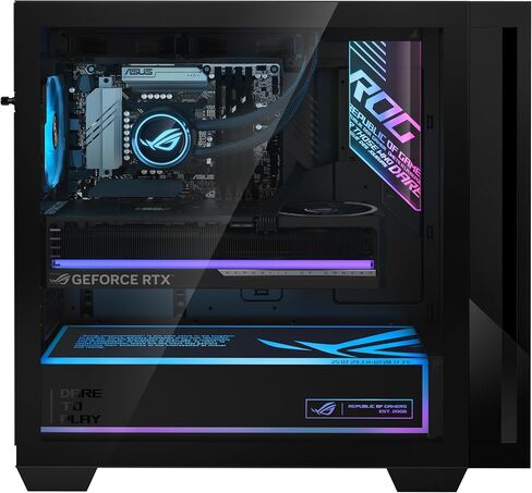 ASUS ROG G700 (2025) Gaming Desktop PC, Intel® Core™ Ultra 7 265F Processor, NVIDIA® GeForce RTX™ 4060Ti, 1TB M.2 NVMe™ PCIe® 4 SSD, 16GB DDR5 RAM, Windows 11 Home, G700TF-DS764Ti in Saudi Arabia