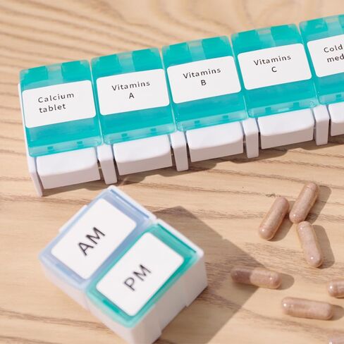 ملصقات M110 [100 pcs] - حزمة من 1.97''x3.15 '' (50x80mm) ملصق متوافق مع M110/m120/m100/m200/m220 شريط لاصق قوي ، أبيض in Kuwait