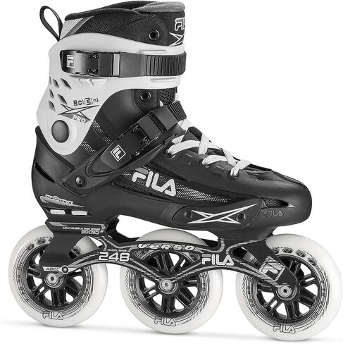Fila Houdini Pro 110mm 3 عجلات مضمّنة للرجال والنساء-زلاجات اللياقة البدنية عالية الأداء مع حشوة تشريحية وعجلات 3 × 110 ملم و ABEC 9 محامل in Kuwait