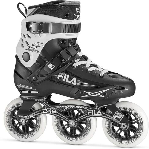 Fila Houdini Pro 110mm 3 عجلات مضمّنة للرجال والنساء-زلاجات اللياقة البدنية عالية الأداء مع حشوة تشريحية وعجلات 3 × 110 ملم و ABEC 9 محامل in Kuwait