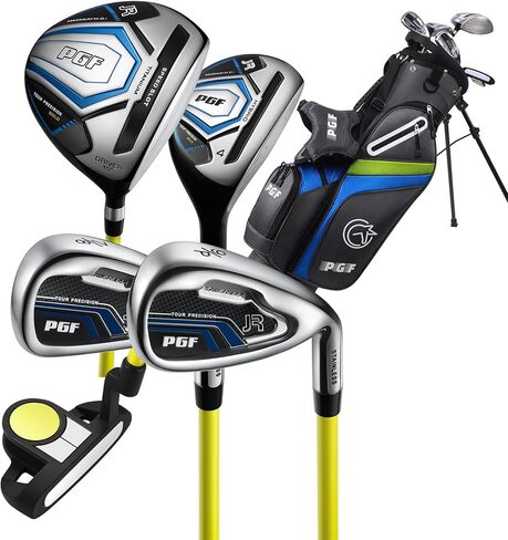 PGF Gold TP Jr Kids Junior Golf Club - نوادي جولف خفيفة الوزن مع حقيبة حامل للبنين والبنات in Kuwait