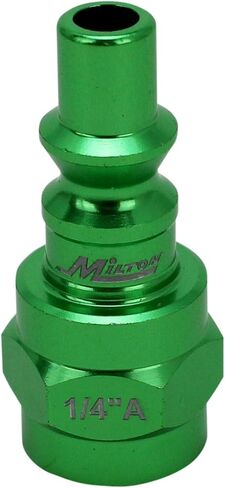 Colorfit by Milton Coupler & Plug Kit (A-Style) مع مصدات المطاط-1/4 "NPT Connect Hose Bittings لأدوات وضواغط الهواء-14 قطعة in Saudi Arabia