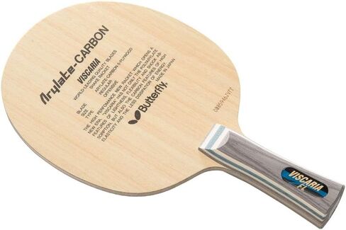 Butterfly Viscaria Pro-Line Ping Pong Racket - Featuring Arylate/Carbon Material & Assembled with Tenergy 05 2.1mm Table Tennis Rubber - ITTF Approved for Tournament Play in Saudi Arabia