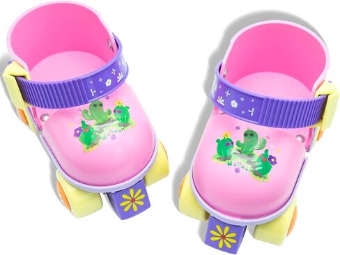 Kids Roller Skate for Girls Boys Ages 2-5 Years Old, Adjustable Toddler Rollerskates, Children Beginner Roller Skate RS209 in Saudi Arabia