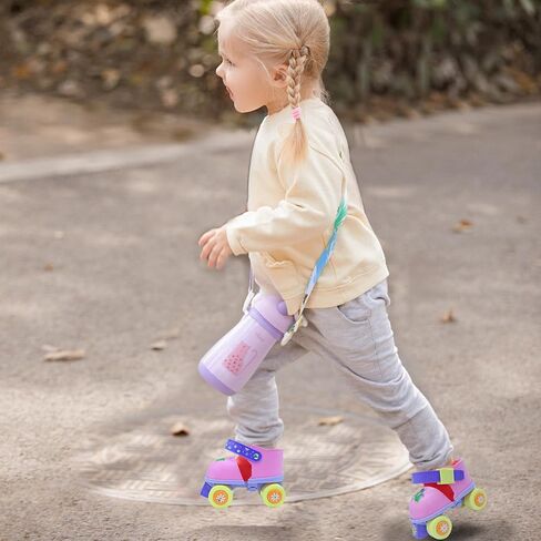 Kids Roller Skate for Girls Boys Ages 2-5 Years Old, Adjustable Toddler Rollerskates, Children Beginner Roller Skate RS209 in Saudi Arabia