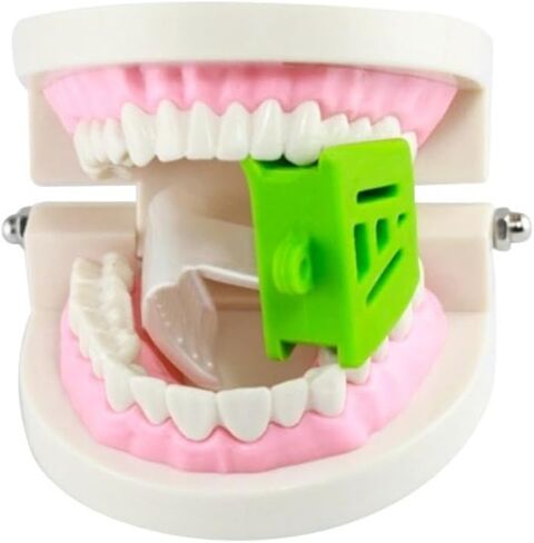 Dental Mouth Prop with Tongue Guard Kit, Intraoral Support Dental Bite Block,Occlusal Pad 3 Size Avaliable (Medium-4 Pcs) in Kuwait