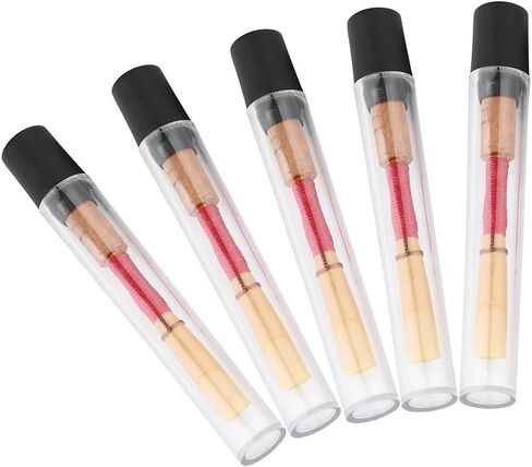 Oboe Reeds, 5pcs Oboe Reeds Medium Soft Strength Soft Handmade Oboe Instrument Accessories Pack of 5 For Beginners Oboe Accessories in Saudi Arabia