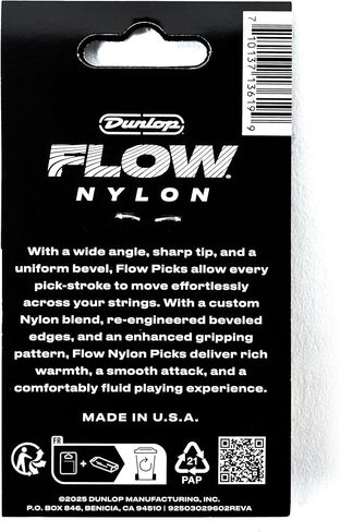 Flow® Nylon Pick 1.25mm - 12 Pack in Saudi Arabia
