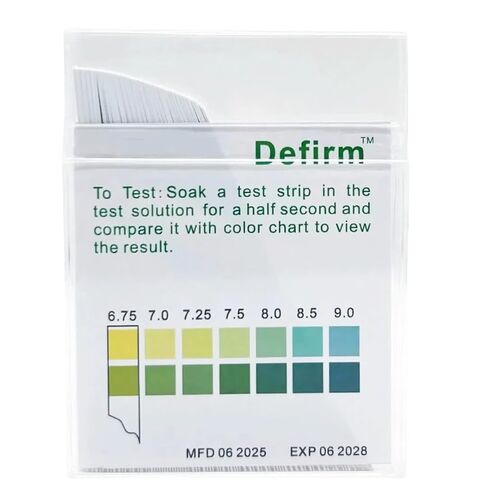 pH Test Strips Paper High Accuracy Universal Wide Range, pH 4.5-9.0 Acid Alkaline Litmus Test Strip Paper, Water Pool Cosmetic School Lab Student Study pH Test in Saudi Arabia