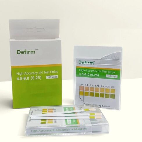 pH Test Strips Paper High Accuracy Universal Wide Range, pH 4.5-9.0 Acid Alkaline Litmus Test Strip Paper, Water Pool Cosmetic School Lab Student Study pH Test in Saudi Arabia