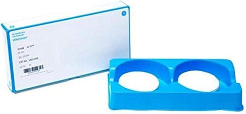 GE Bio-Sciences 1822-915 Glass Microfiber Papers Filter, Sheets, Binder Free, Grade GF/C, 460 mm Width x 570 mm Length (Pack of 25) in Saudi Arabia