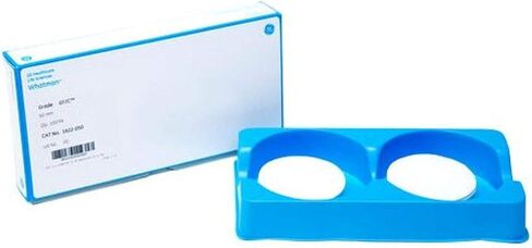 GE Bio-Sciences 1822-866 مرشح أوراق الألياف الدقيقة الزجاجية ، صفائح ، خالية من الموثق ، GF/C ، 8 "عرض x 10" ، حزمة 100 in Saudi Arabia