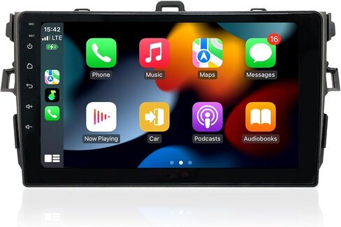 for Toyota Corolla Radio(Non-JBL-Version) 2007-2011 Android 14 9 Inch HD Touchscreen Stereo Carplay & Android Auto 2G + 32G Bluetooth,WiFiGPS, FM Replacement pantalla para in Kuwait