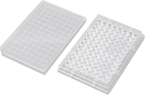 10pcs لوحة ثقافة الأنسجة 96 بئر C polystyr نمو الخلايا لوحة الثقافة مع غطاء البلاستيك لغرفة بيولوجية LA السفلية الثقافة الثقافة البليانيتايز مع lidcell in Saudi Arabia