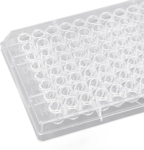 10pcs لوحة ثقافة الأنسجة 96 بئر C polystyr نمو الخلايا لوحة الثقافة مع غطاء البلاستيك لغرفة بيولوجية LA السفلية الثقافة الثقافة البليانيتايز مع lidcell in Saudi Arabia