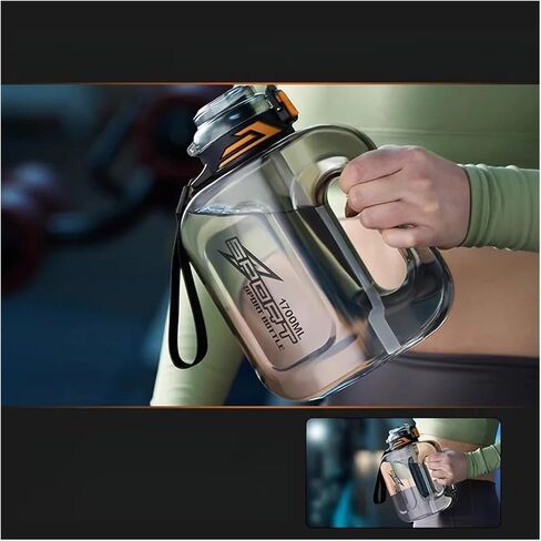 Plastic Cup High Temperature Resistant Food Grade Material Double Drinking Sports Water Bottle Gym Large Capacity Portable Sports Water Bottle in Saudi Arabia
