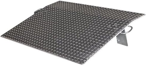Vestil Economizer Dockplate - Aluminum, 2,300-lb. Capacity, 30in.L x 30in.W, Model Number E-3030 in Saudi Arabia