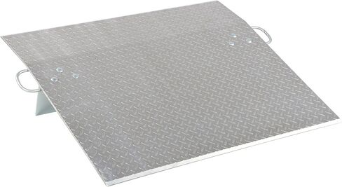 Vestil Secondizer Dockplate - الألومنيوم ، 2500 رطل. السعة ، 36in.l x 36in.w ، رقم الطراز E-3636 in Saudi Arabia